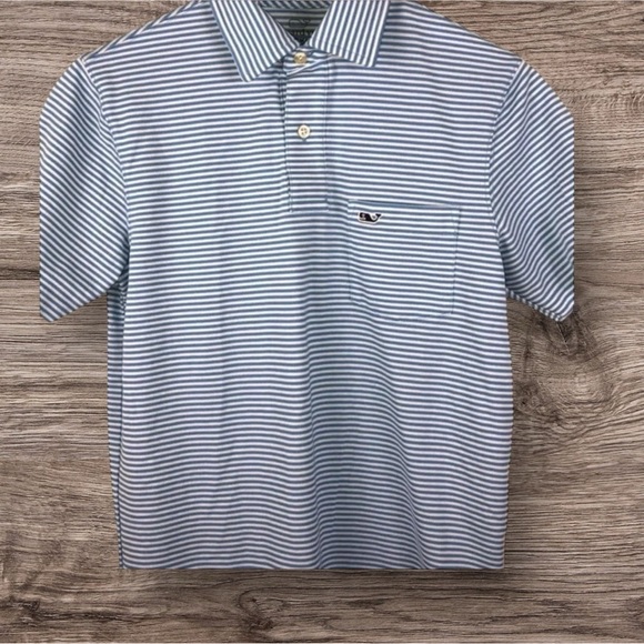 VINEYARD VINES EUC MENS BLUE TOP SHIRT POLO SHIRTS TOPS SUMMER CASUAL GOLF SZ XS - Picture 1 of 5